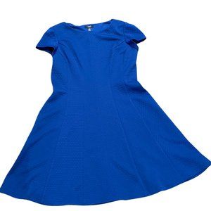 cobalt blue A line dress
